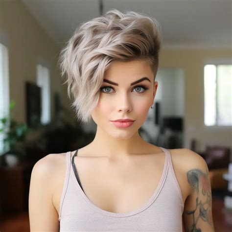 lesbian short hair|Lesbian Haircuts 2024 – 40 Bold & Beautiful Hairstyles